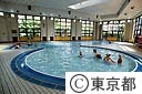 清掃工場の余熱利用による、旭町南地区区民館のプール