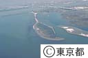 人工渚（空撮）