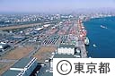 大井コンテナ埠頭（空撮）