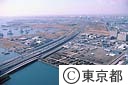 首都高速道路湾岸線（空撮）