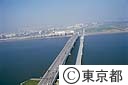 首都高速道路湾岸線（空撮）