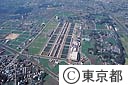 朝霞浄水場（空撮）