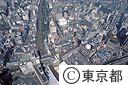 渋谷駅（空撮）
