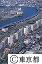 白鬚防災地区住宅（空撮）