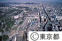 上野駅（空撮）