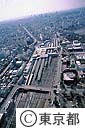 上野駅（空撮）