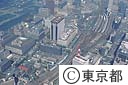 都庁周辺（空撮）