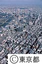 丸の内、銀座（空撮）