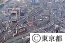 有楽町駅付近（空撮）