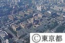 国会議事堂周辺（空撮）