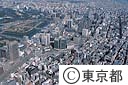 丸の内、銀座（空撮）