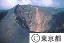 三原山火口（空撮）