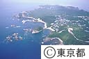 式根島カンビキ山（空撮）