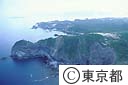 式根島カンビキ山（空撮）