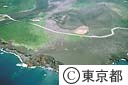 しんみょう池付近（空撮）