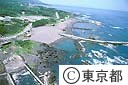 底土海水浴場（空撮）