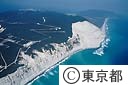 羽伏浦（白土２層断崖）（空撮）