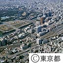 丸の内都庁周辺（空撮）