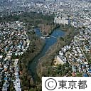 井の頭公園（空撮）