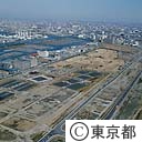 有明テニスの森公園（工事中）（空撮）