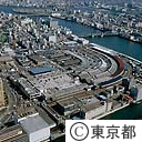 中央卸売市場（空撮）