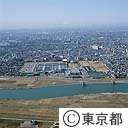 金町浄水場（空撮）