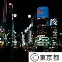 銀座４丁目の夜景