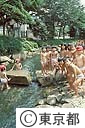子供の水遊び（小松川親水公園）