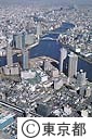 大川端リバーシティ２１、隅田川