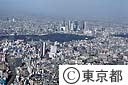代々木から新宿副都心を望む