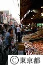 糀谷駅近くの商店街