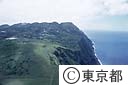 空から見る青ヶ島（空撮）