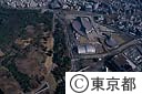 代々木公園とスポーツセンター（空撮）