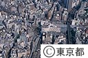 渋谷駅周辺（空撮）