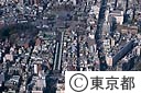 浅草寺周辺（空撮）