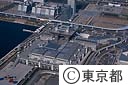 東京国際展示場（東京ビッグサイト）（空撮）