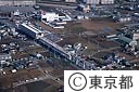 建設が進む多摩都市モノレール（空撮）