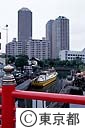 佃小橋から見た大川端リバーシティ２１