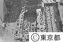 新都庁舎の基礎工事（空撮）