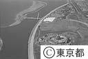 葛西臨海水族園建設中（空撮）