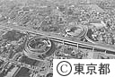 首都高速道路加平インターチェンジ（空撮）