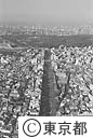 表参道と代々木公園（空撮）
