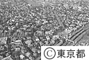 田園調布付近（空撮）