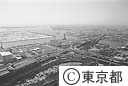 首都高速道路 辰巳インターチェンジ（空撮）