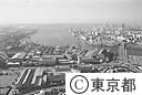 石川島播磨重工の工場（空撮）