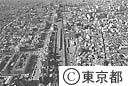 亀戸駅付近（空撮）