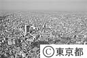 浅草寺とビューホテル（空撮）