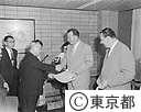 ユーゴ副大統領に名誉都民の鍵を贈る（国賓）