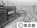 数寄屋橋より銀座４丁目方面の遠望（マツダビル屋上より）