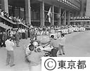ミス東京パレード　都庁玄関前にて